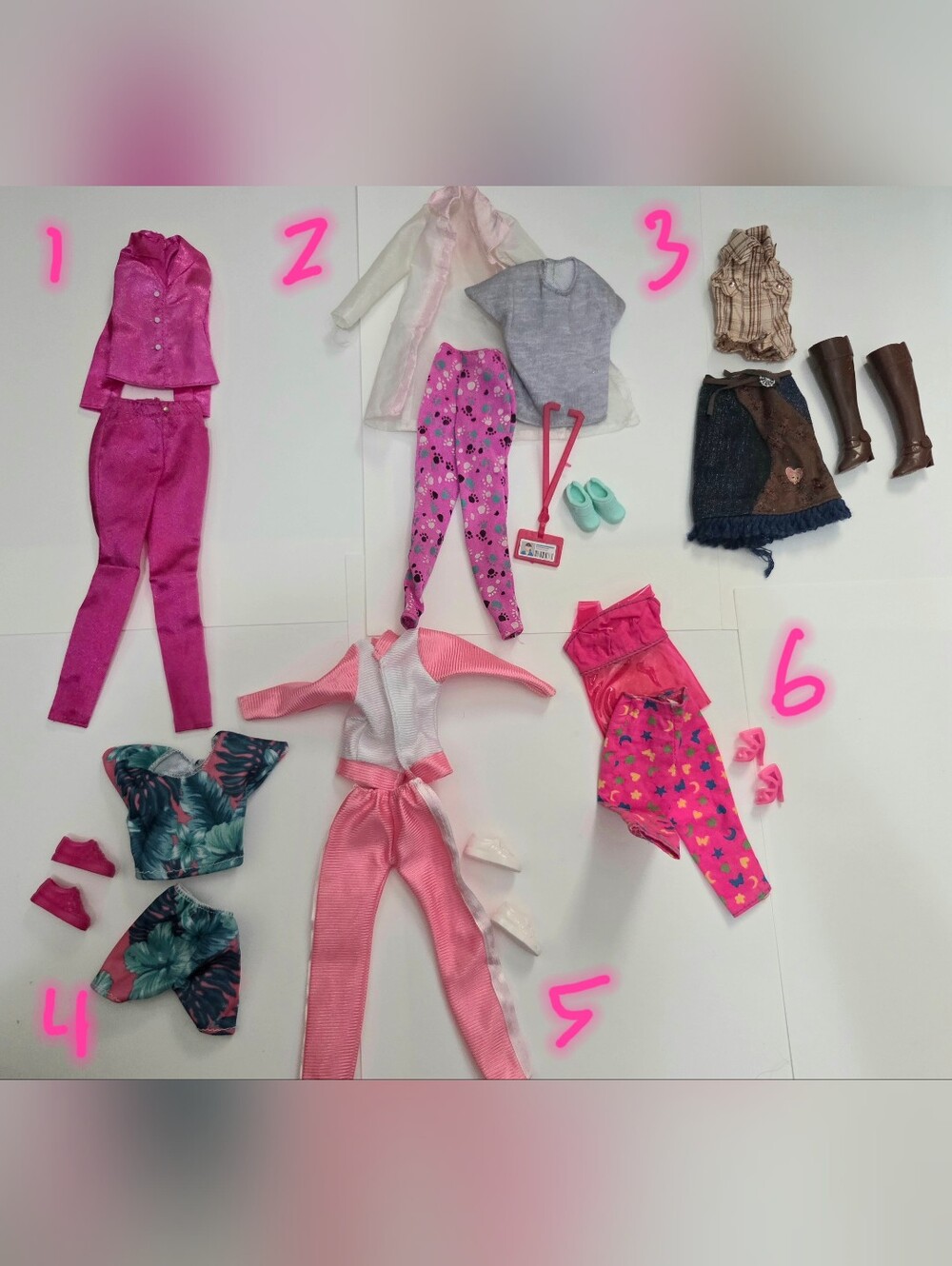 Barbie Doll Outfits With Shoes
